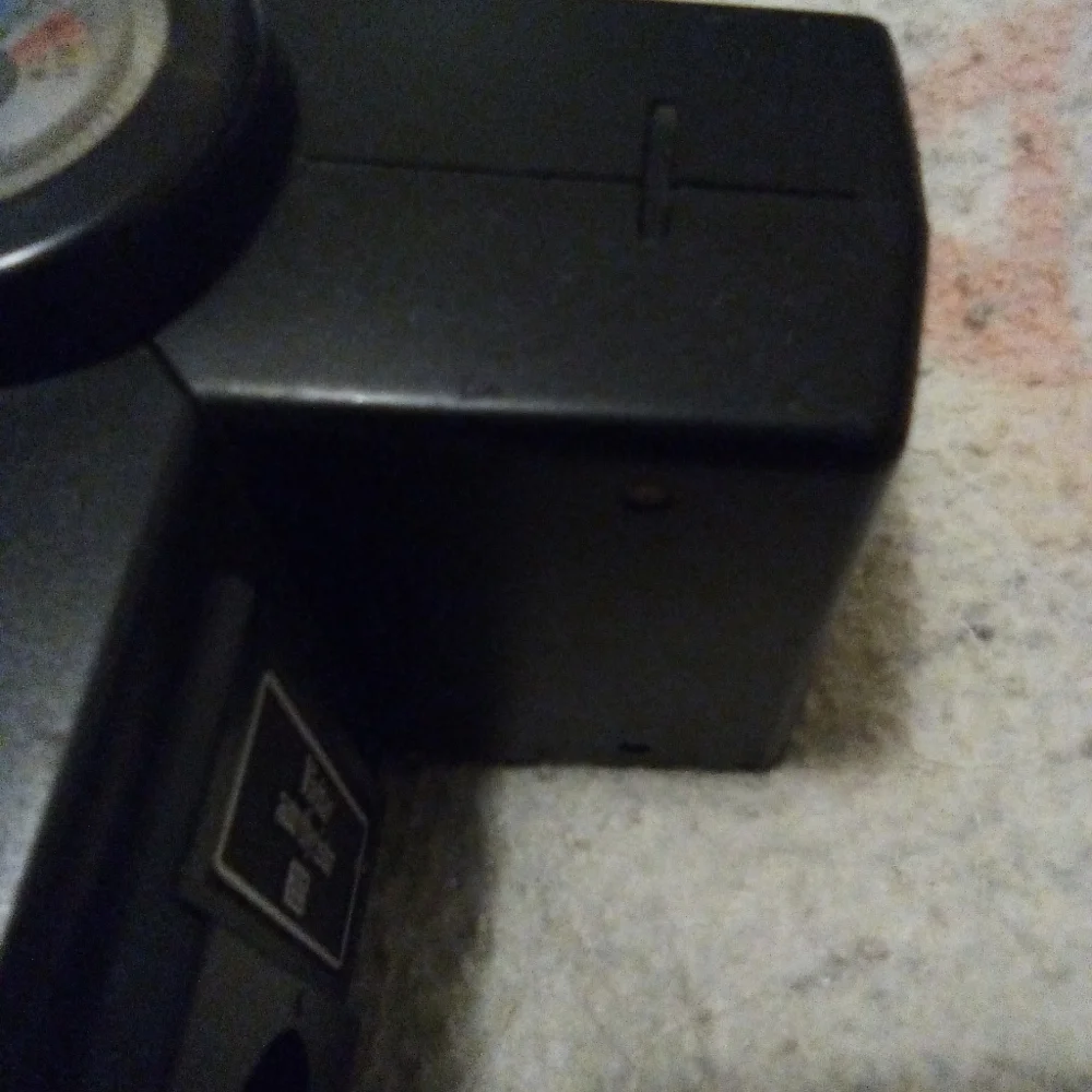 Vintage Black Vivitar Auto Thyristor 283 Photoflash Shoe Mount No Cord Untested